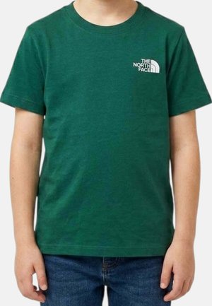 The North Face, T-SHIRT M/C THE NORTH FACE TEEN SIBLI REG COL N4J - T-shirt con stampa - green