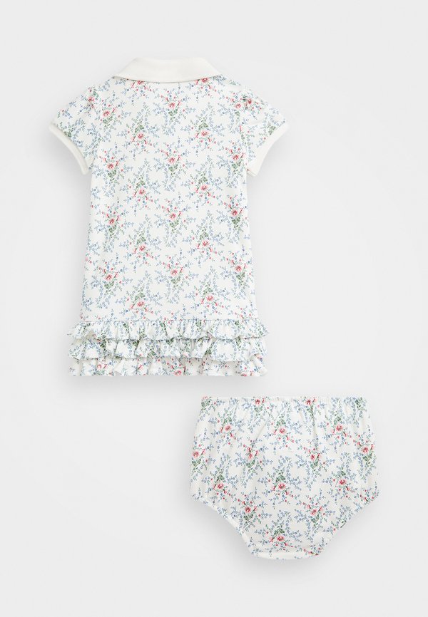 FLORAL COTTON POLO DRESS & BLOOMER - Jersey dress2