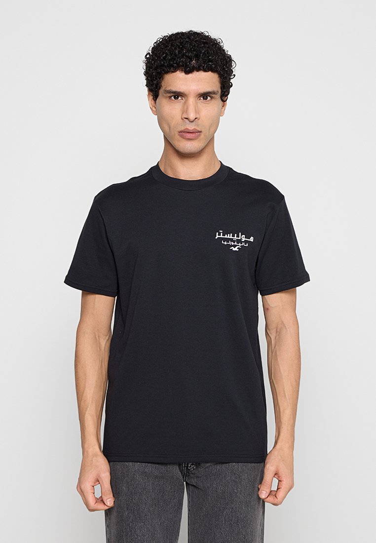 Hollister Co. T-shirt print zwart