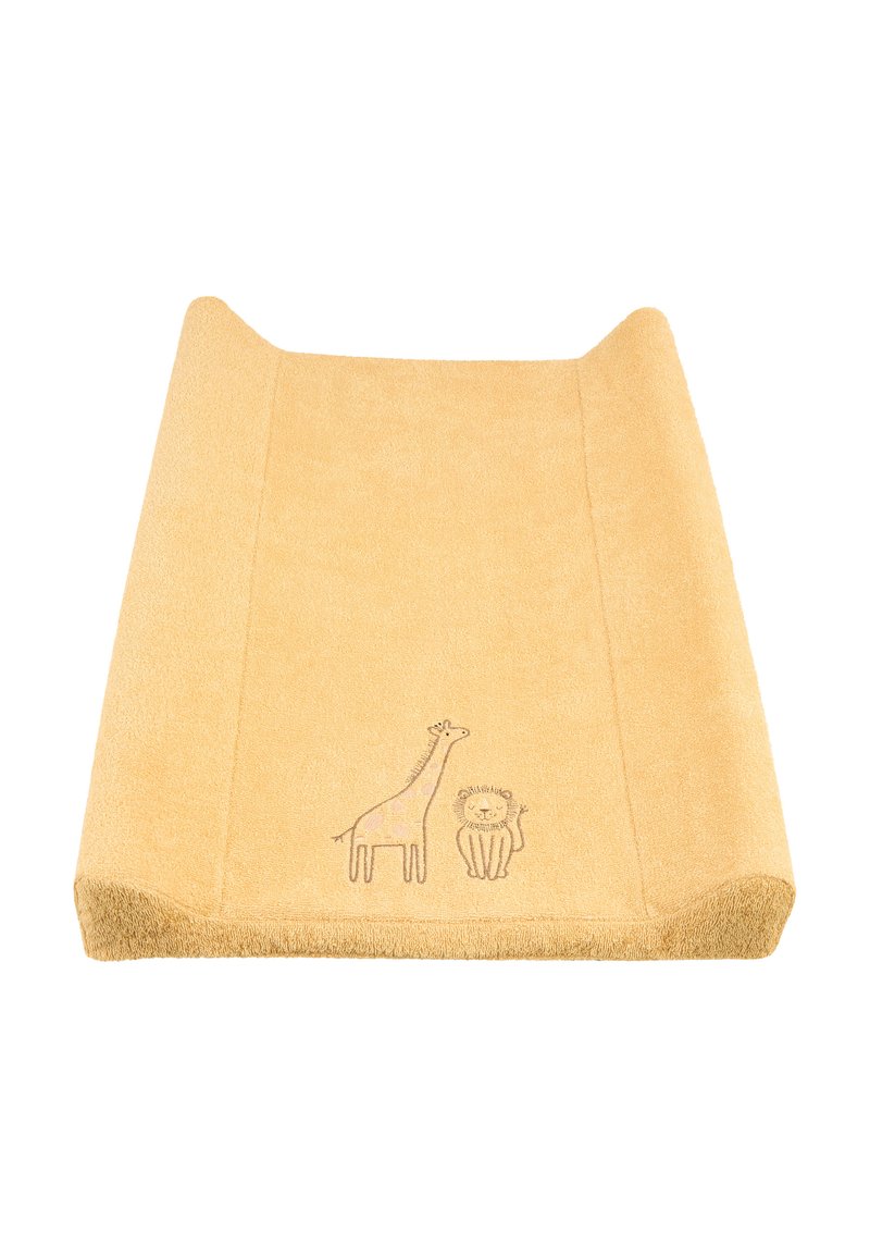 Sterntaler WICKELAUFLAGENBEZUG SCHMAL SAFARI - Changing mat - ocker