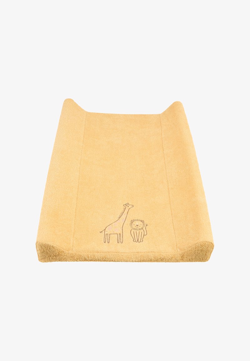 Sterntaler WICKELAUFLAGENBEZUG SCHMAL SAFARI - Changing mat - ocker