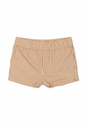 Šortky - indian tan striped