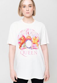 Paradiso Clothing QUEEN A NIGHT AT THE OPERA - Print T-shirt - white