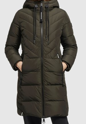 Wintermantel - dark green
