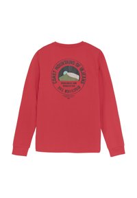 Indian Blue jeans ROUND PRINT - Longsleeve - hibiscus red