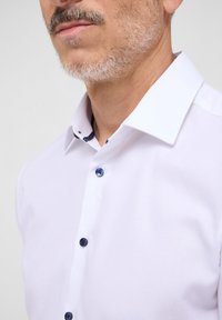 Eterna BAUMWOLLHEMD - SLIM FIT - Hemd - weiß