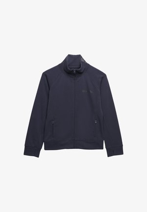Bench, BENCH X SUPERDRY & CO BENCH HIGH NECK SWEAT TRACK TOP - Sweatjakke - crt navy charcoal