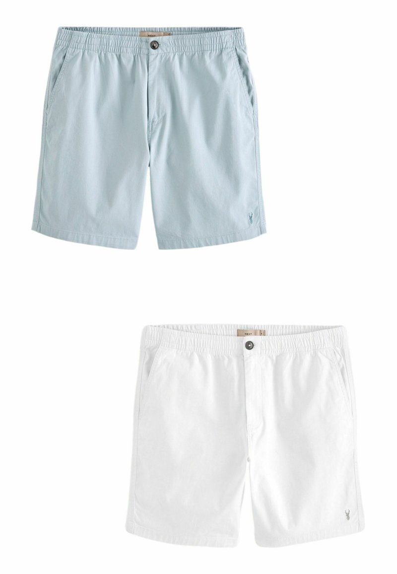 Next Next ELASTICATED WAIST 2 PACK REGULAR FIT - Shorts - blue white