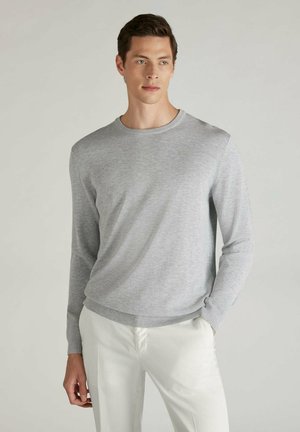 Slowear ZANONE - Maglietta a manica lunga - grigio melange