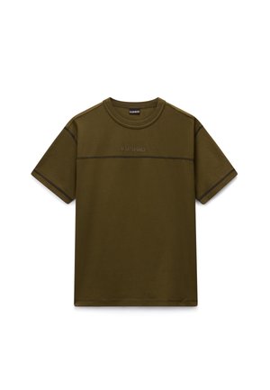 Napapijri, UMBRA SS - T-shirt imprimé - dark olive ga
