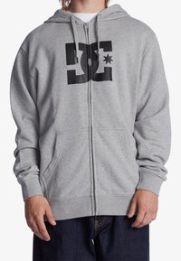 DC Shoes - STAR - Mikina na zip - heather grey Miniatura obrázku 1