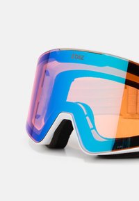 BLIZ UNISEX - Skibrille - matte white/orange/blue