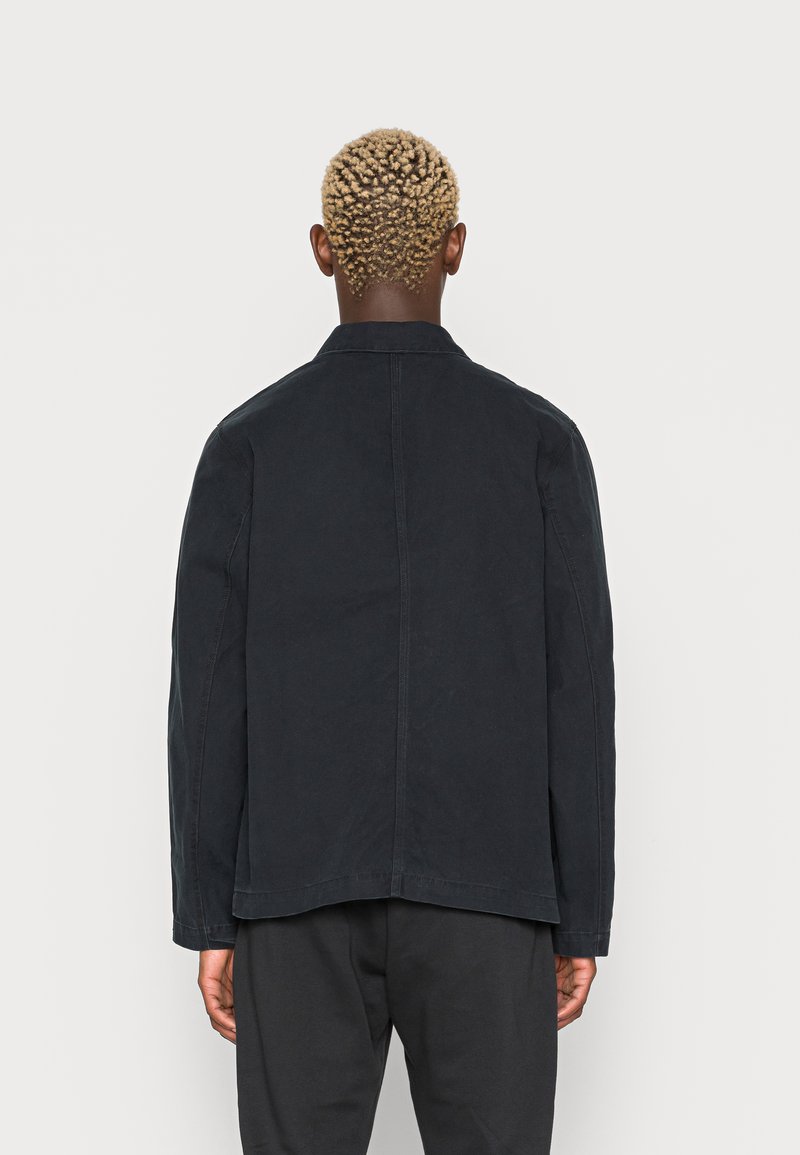 Nike Sportswear CHORE COAT - Lehká bunda - black/white