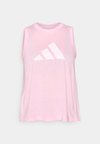 ADIDAS WORKOUT ESSENTIALS BIG PERFORMANCE LOGO TRAINING - Μπλούζα - true pink/clear pink