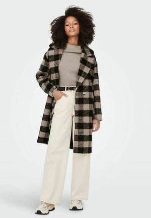 Classic coat - chocolate brown