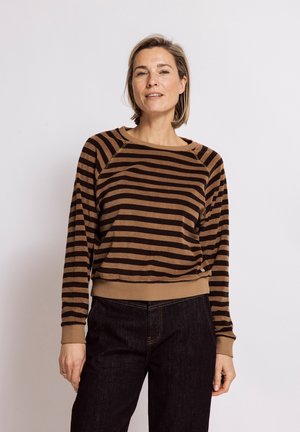 Zhrill, ZHINGE LS - Sweatshirt - brown