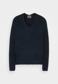 THORA V-NECK - Neule - salute navy