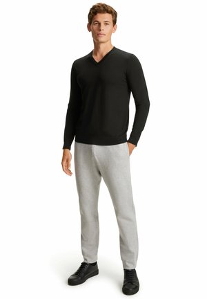 FALKE Basic V-Neck - Trui - black