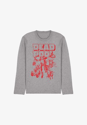 Marvel, DEADPOOL CORPS RED ATTACK - Long sleeved top - mottled light grey
