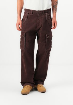 LOOSE  - Pantaloni cargo - mahogany