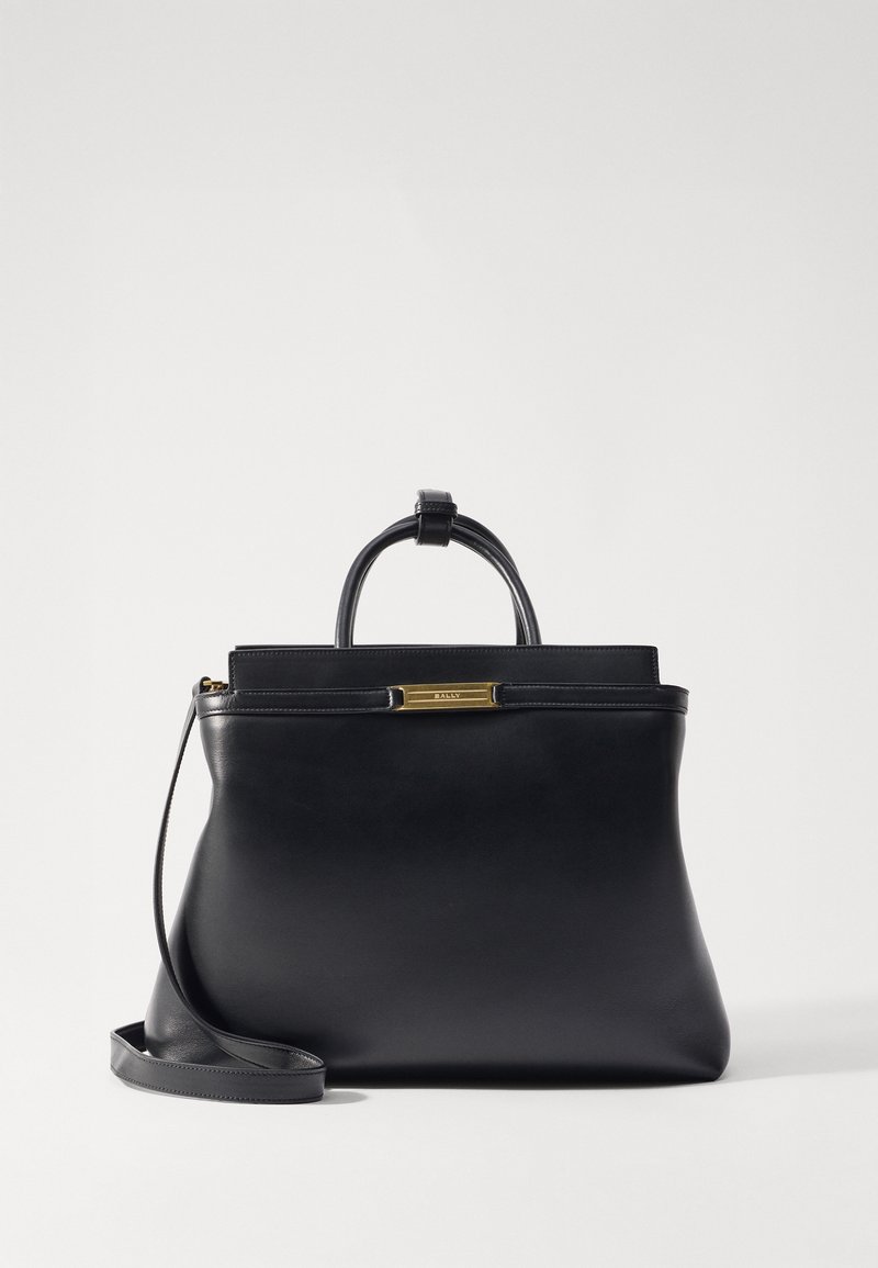Bally DECO' DAILY - Cross body bag - black/oro