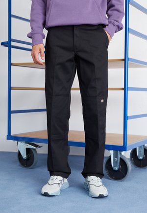 Stoffhose - black