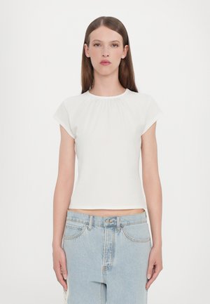 THE GATHERED TEE - Pamata T-krekls - white