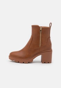Anna Field Bottines à plateau - cognac