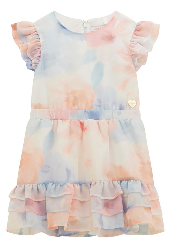 FIT AND FLARE - Freizeitkleid - gemustert multicolor