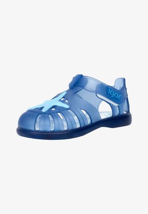 Walking sandals - azul marino