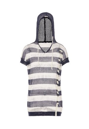 CO-BRANDED WITH NALLY - T-shirts print - marine/wollweiss