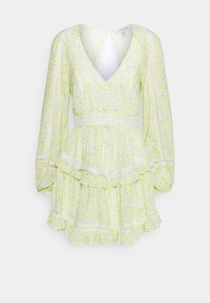 JANE SPLICE MINI DRESS - Kjole - sweet mint ditsy
