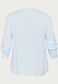Unselected, light blue   chalk stripe