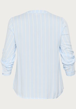 Kaffe Curve SIDA - Blouse - light blue   chalk stripe