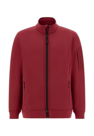 B TECH FULL - Sweatjacke - burgundy