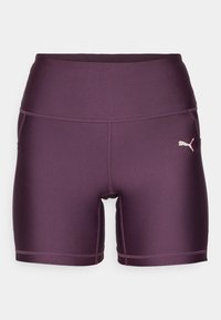 Puma RUN ULTRAFORM 6" TIGHT SHORT W - Leggings - midnight plum