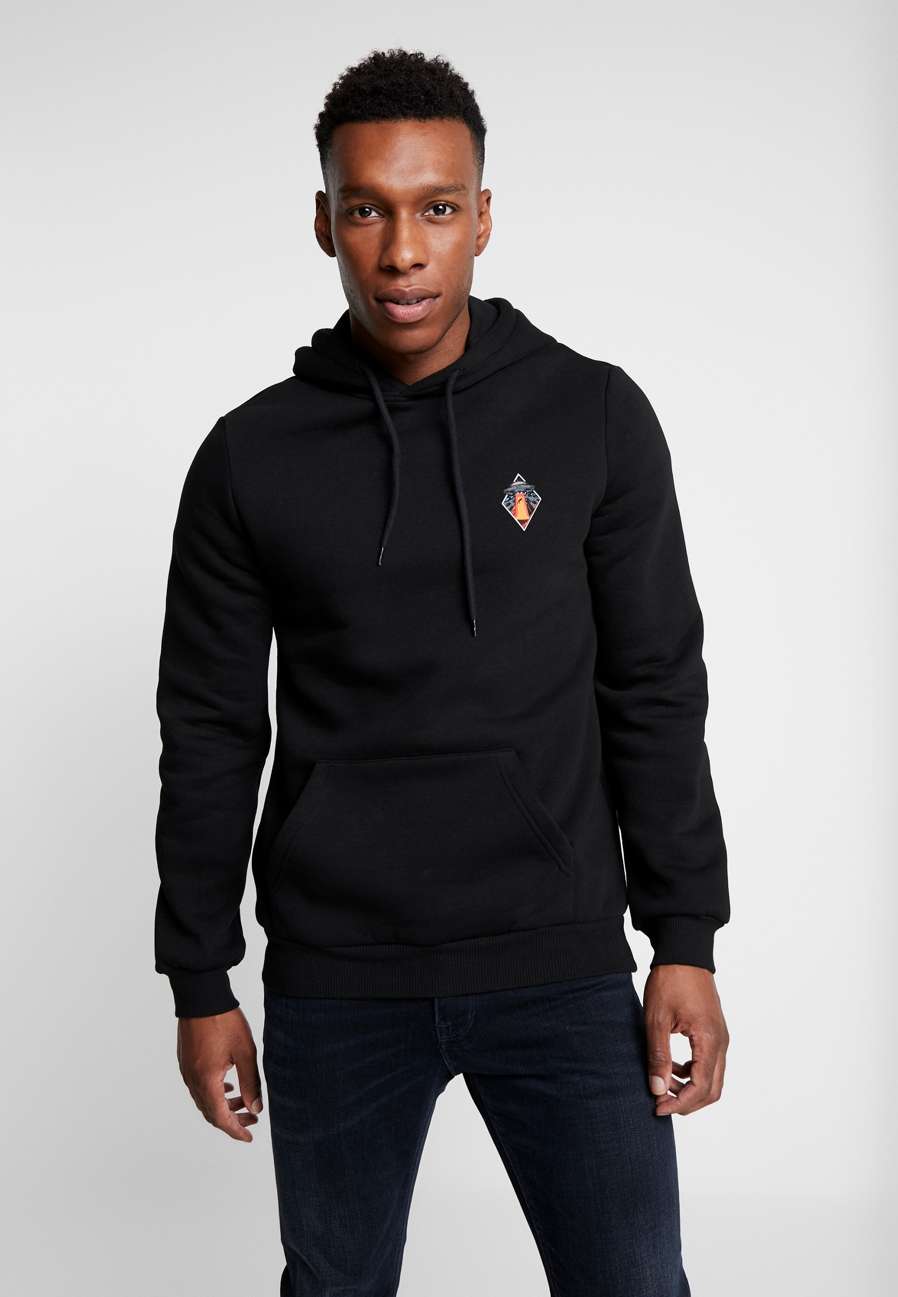 Pier One Felpa con cappuccio - black/nero - Zalando.it