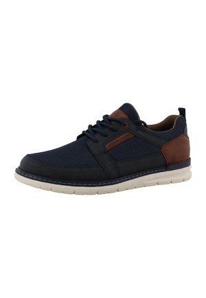 SNEAKER LOW - Sporty snøresko - navy