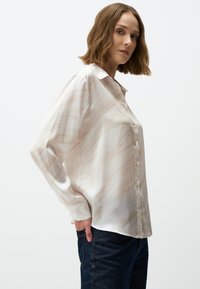 Jimmy Key PATTERNED LONG SLEEVE - Camicia - beige