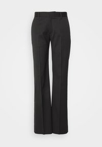 BOOTCUT TROUSERS - Bukse - black