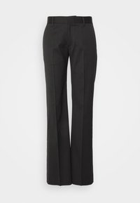 BOOTCUT TROUSERS - Bikses - black