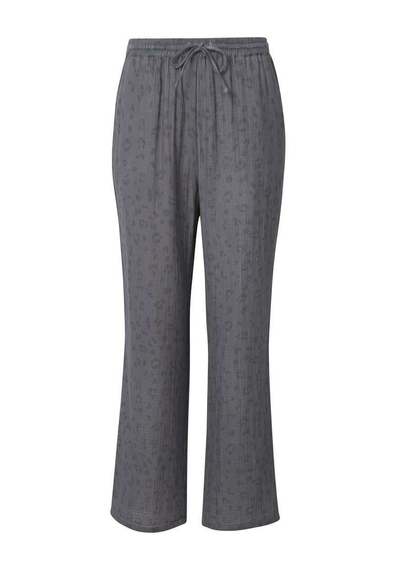 Ulla Popken PULL-ON Pantalones graphite grey/gris