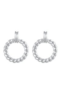 Elli BASIC CHIC - Øreringe - silber