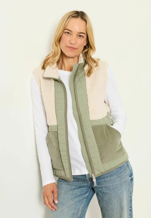 FatFace, PETITE FIT - PADDED GILET - Waistcoat - green