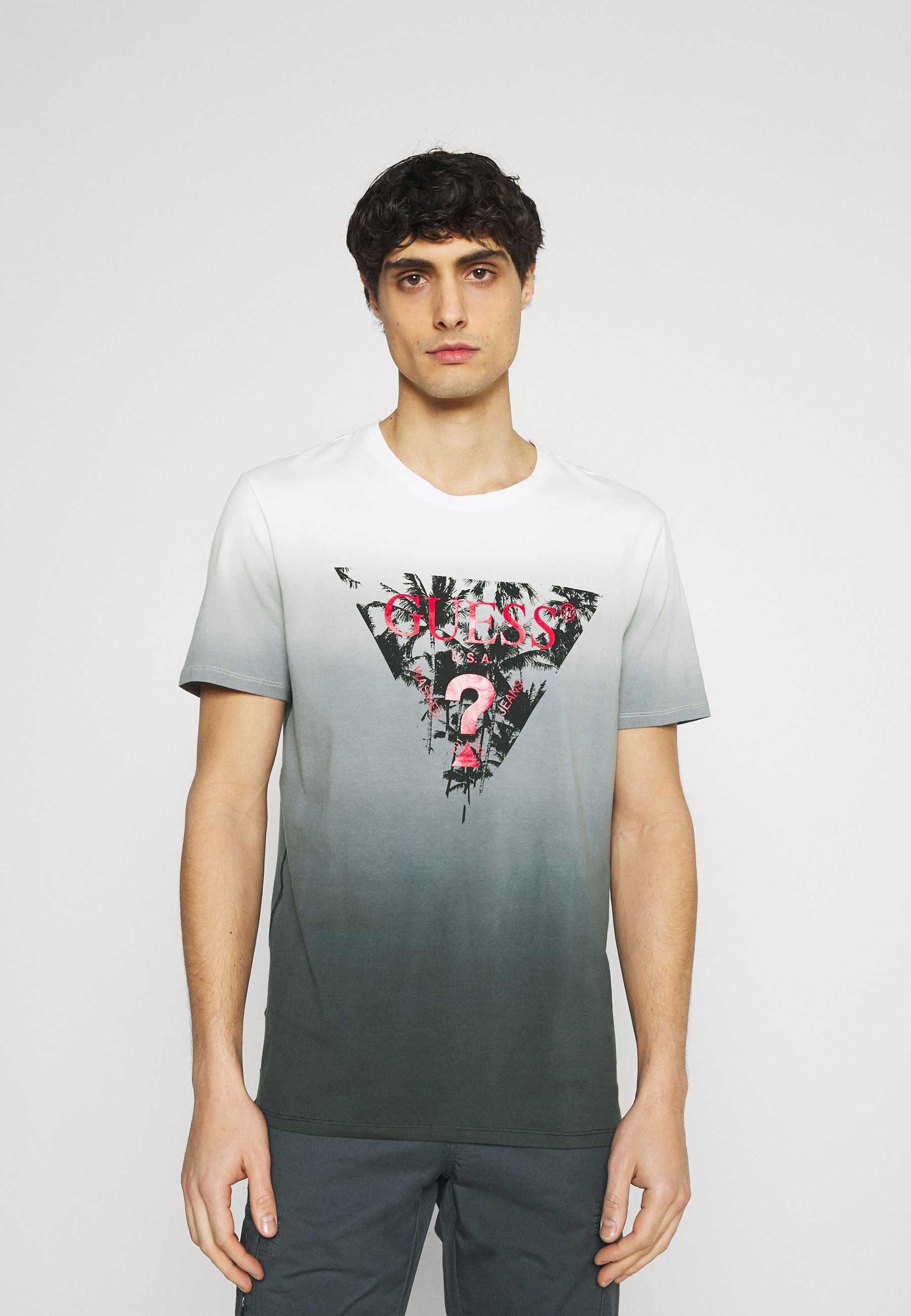 guess palm tree shirt