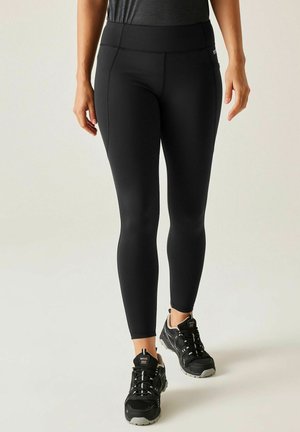 Regatta, REGATTA HOLEEN COMPRESSION PRO STRETCH LEGGINGS LEGGINGS - Leggings - black