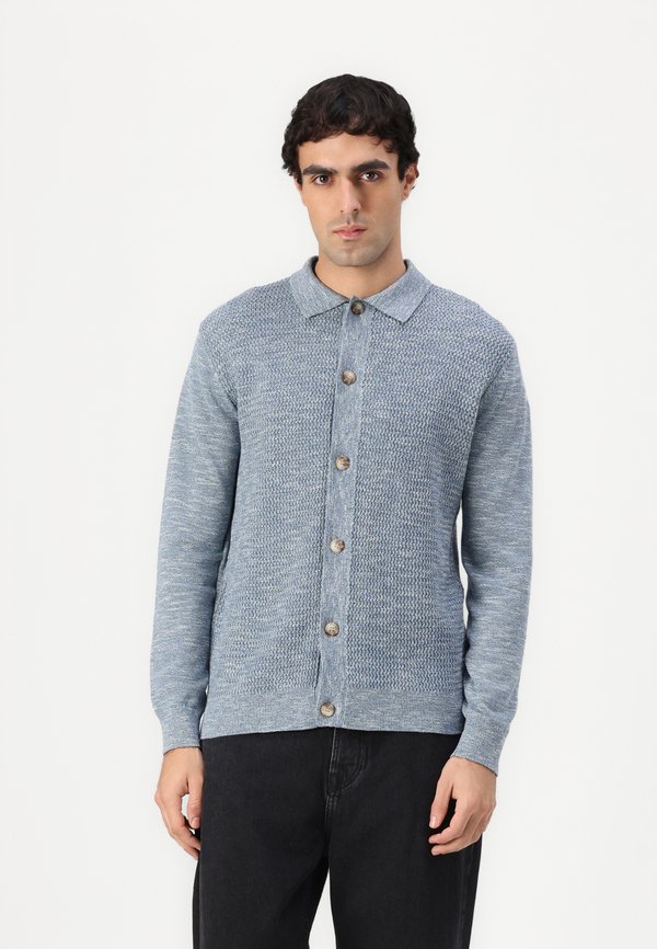 STRUCTURED TWO TONE  - Cardigan