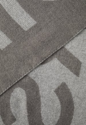 OVERSIZED DYE UNISEX - Sjaal - ash melange/eggshell