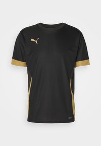 TEAMGOAL MATCHDAY - Sportska majica - black/gold/matte gold