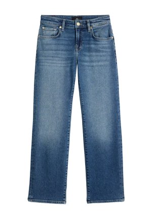 7 for all mankind, CALIE STRAIGHT ANKLE - Jeans Straight Leg - mid blue